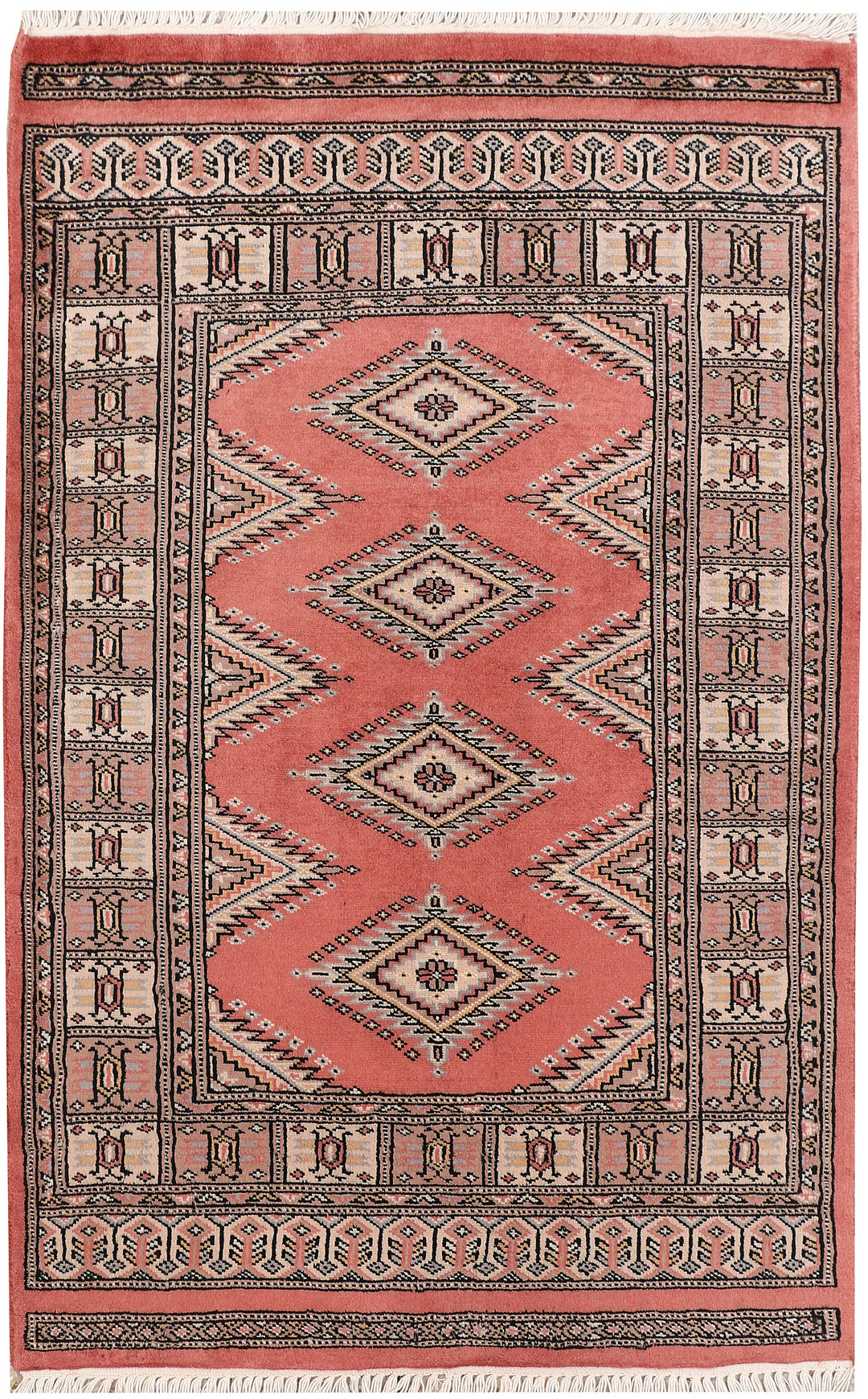 Salmon Jaldar 2' 7 x 4' 2 - No. 47597 - ALRUG Rug Store