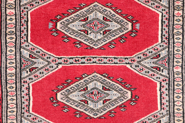 Firebrick Jaldar 2' 6 x 3' 10 - No. 47600 - ALRUG Rug Store