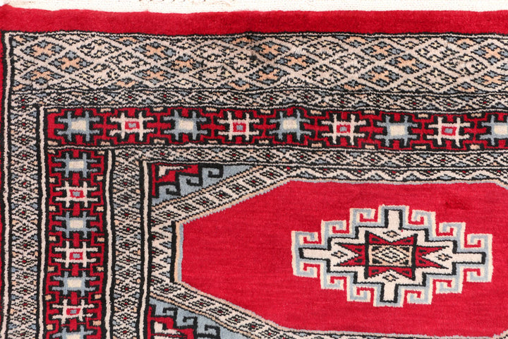 Firebrick Jaldar 2' 6 x 3' 8 - No. 47602 - ALRUG Rug Store