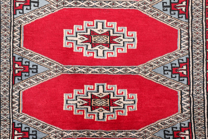 Firebrick Jaldar 2' 6 x 3' 8 - No. 47602 - ALRUG Rug Store