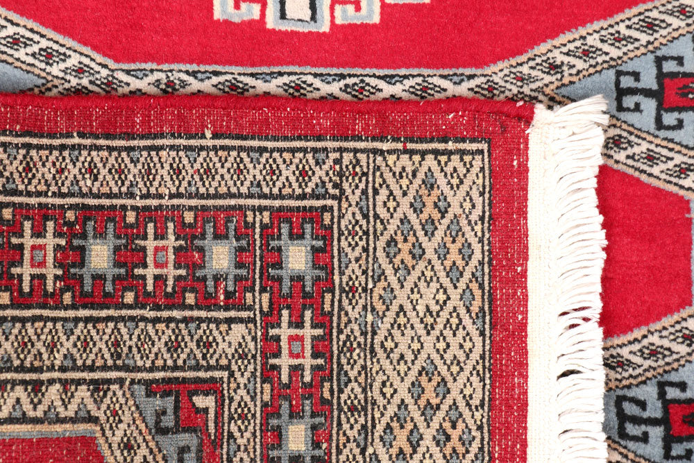 Firebrick Jaldar 2' 6 x 3' 8 - No. 47602 - ALRUG Rug Store