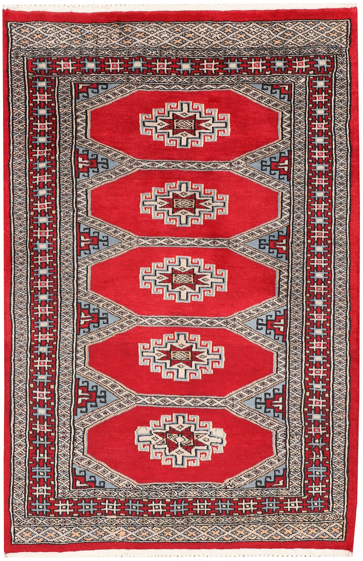 Firebrick Jaldar 2' 6 x 3' 8 - No. 47602 - ALRUG Rug Store