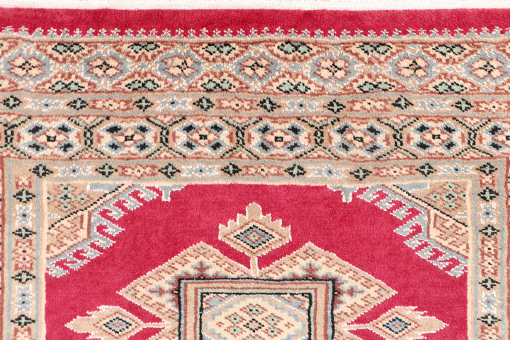 Light Coral Caucasian 2' 6 x 3' 11 - No. 47604 - ALRUG Rug Store