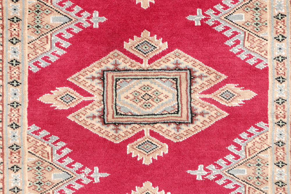 Light Coral Caucasian 2' 6 x 3' 11 - No. 47604 - ALRUG Rug Store