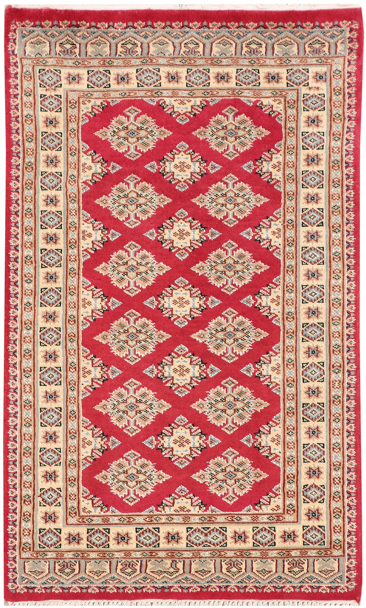 Indian Red Jaldar 2' 6 x 4' 1 - No. 47607 - ALRUG Rug Store