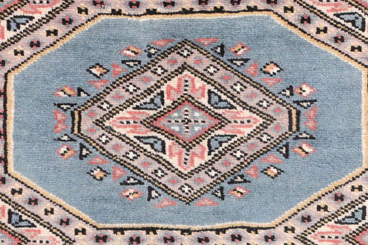 Light Slate Grey Jaldar 2'  7" x 4'  2" - No. QA35678