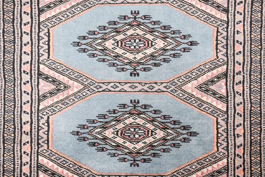 Light Slate Grey Jaldar 2' 7 x 3' 11 - No. 47618