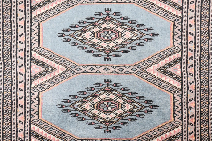 Light Slate Grey Jaldar 2'  7" x 3'  11" - No. QA72180