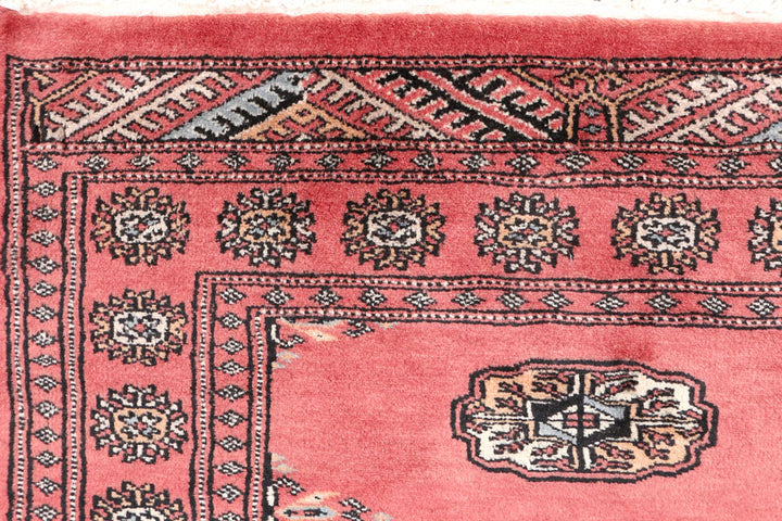 Salmon Bokhara 2' 6 x 3' 10 - No. 47633 - ALRUG Rug Store