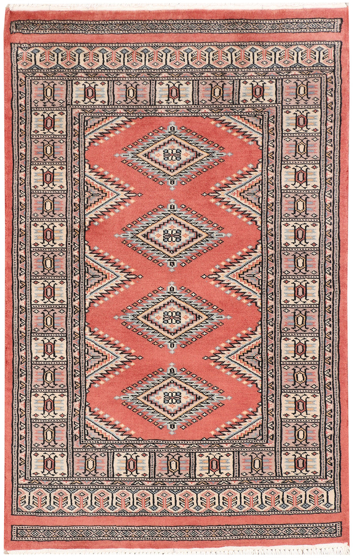Salmon Jaldar 2' 6 x 3' 11 - No. 47635 - ALRUG Rug Store