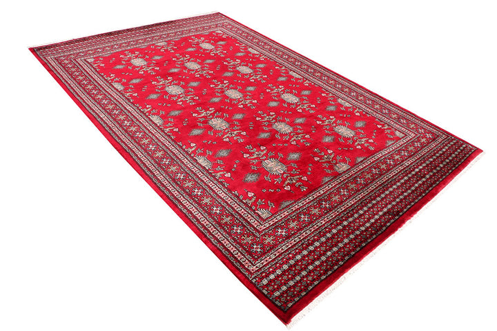 Firebrick Caucasian 6' 1 x 9' 1 - No. 47637 - ALRUG Rug Store
