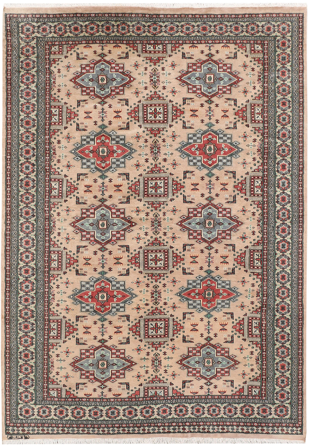 Tan Caucasian 6' x 8' 8 - No. 47638 - ALRUG Rug Store