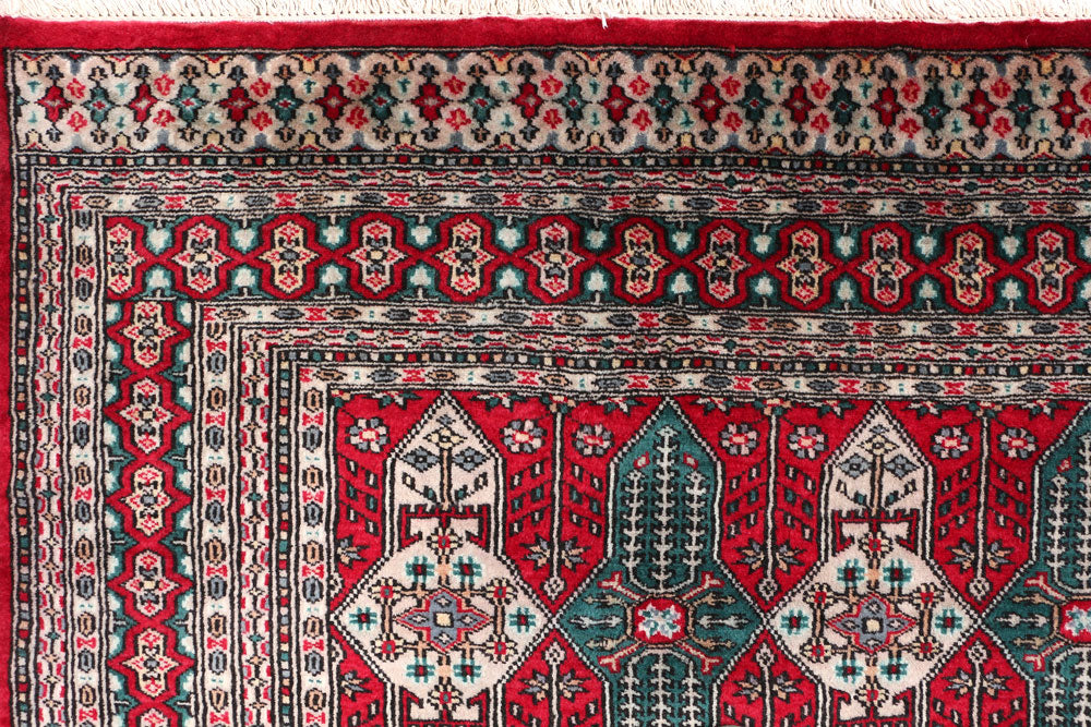 Dark Red Caucasian 6' 1 x 9' 2 - No. 47641 - ALRUG Rug Store