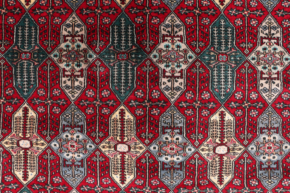 Dark Red Caucasian 6' 1 x 9' 2 - No. 47641 - ALRUG Rug Store