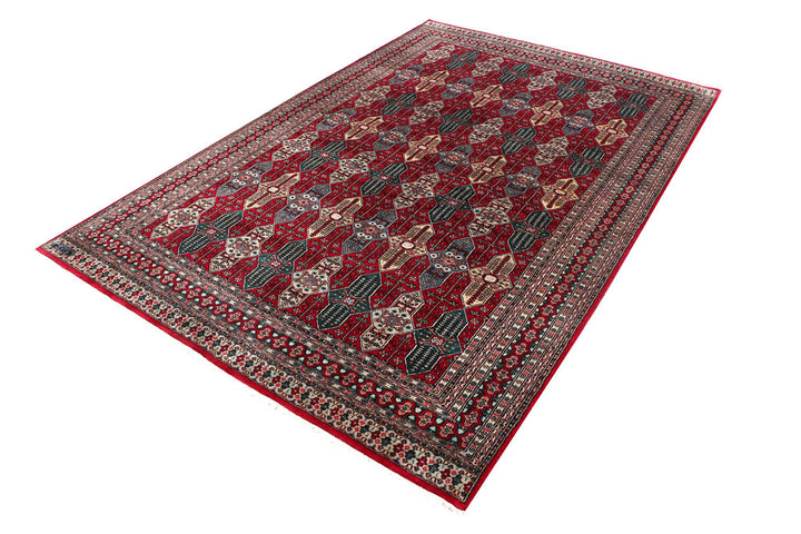 Dark Red Caucasian 6' 1 x 9' 2 - No. 47641 - ALRUG Rug Store