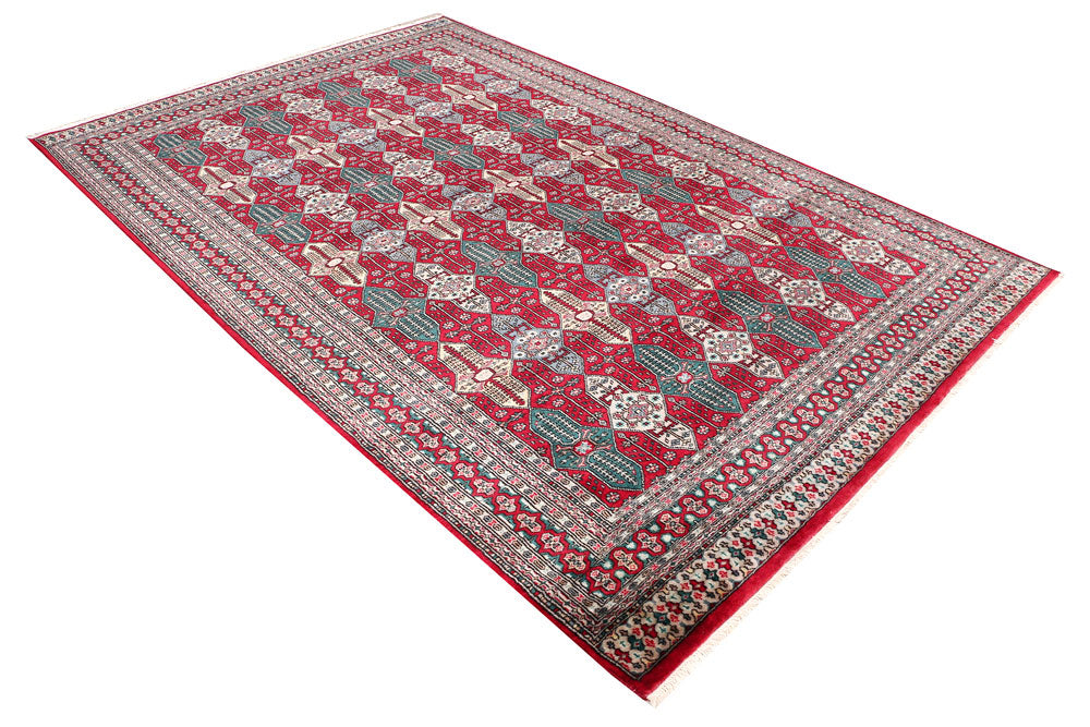 Dark Red Caucasian 6' 1 x 9' 2 - No. 47641 - ALRUG Rug Store