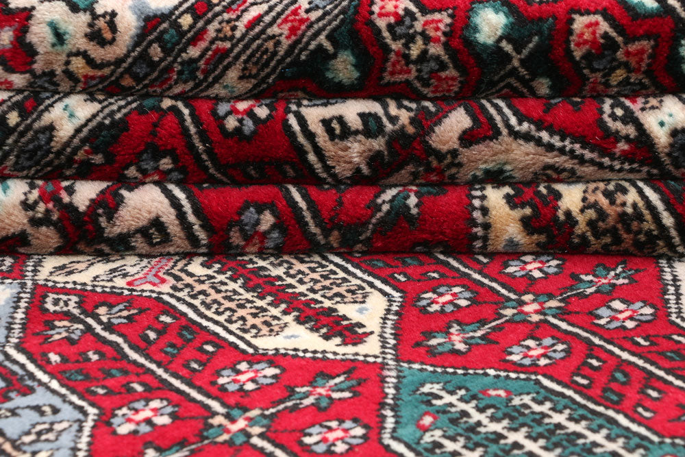 Dark Red Caucasian 6' 1 x 9' 2 - No. 47641 - ALRUG Rug Store