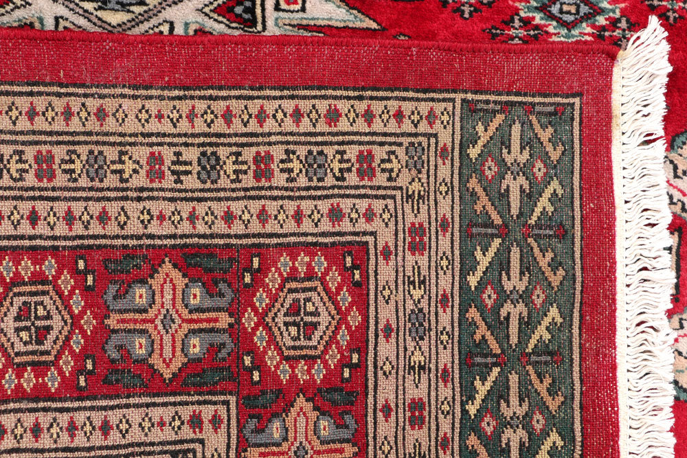 Firebrick Caucasian 6' 2 x 8' 5 - No. 47644 - ALRUG Rug Store