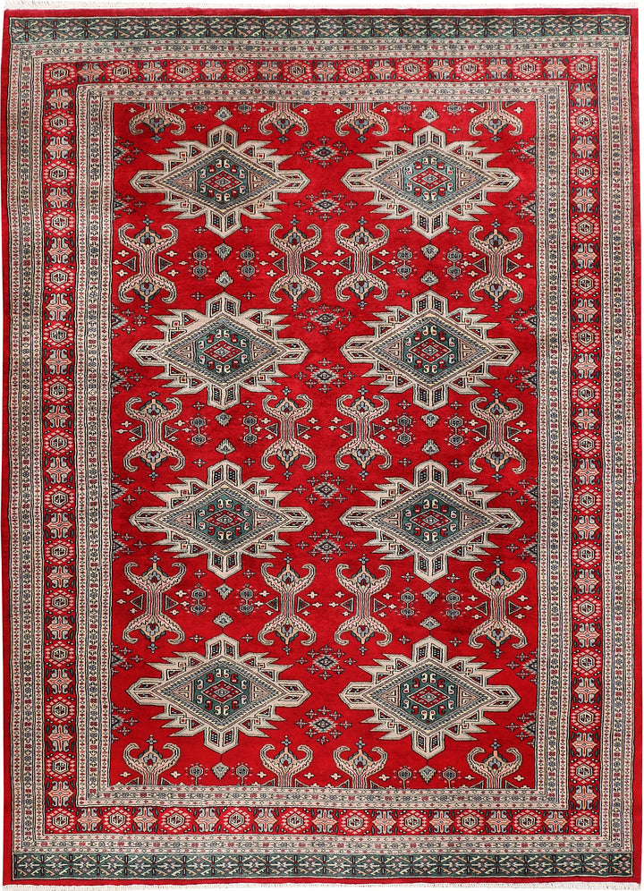 Firebrick Caucasian 6' 2 x 8' 5 - No. 47644 - ALRUG Rug Store