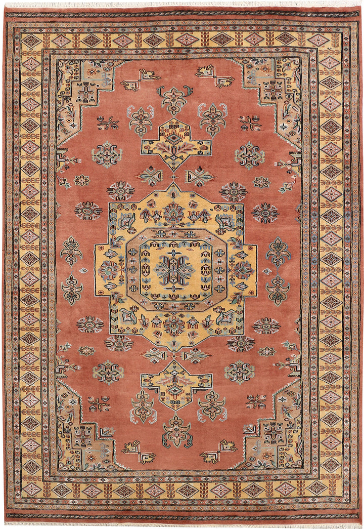 Chocolate Caucasian 6' 1 x 8' 10 - No. 47646 - ALRUG Rug Store