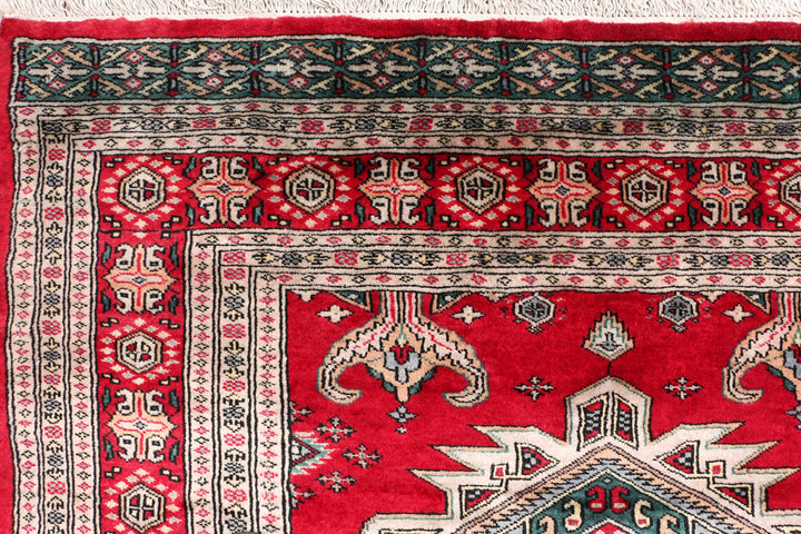 Firebrick Caucasian 6' 2 x 9' 8 - No. 47648 - ALRUG Rug Store