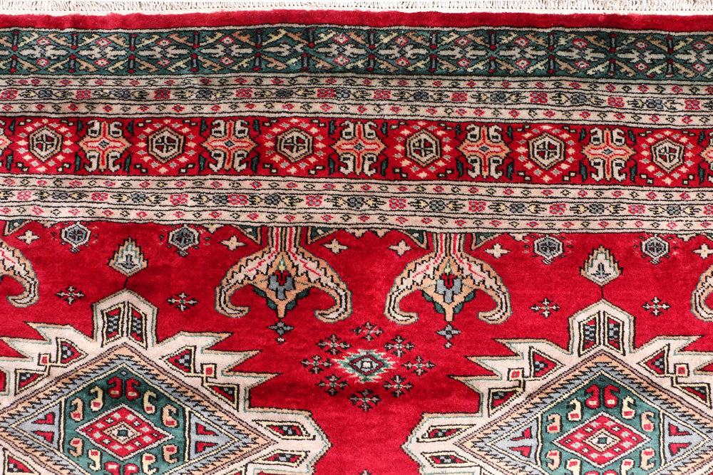 Firebrick Caucasian 6' 2 x 9' 8 - No. 47648 - ALRUG Rug Store