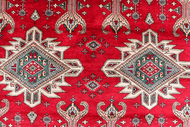 Firebrick Caucasian 6' 2 x 9' 8 - No. 47648 - ALRUG Rug Store