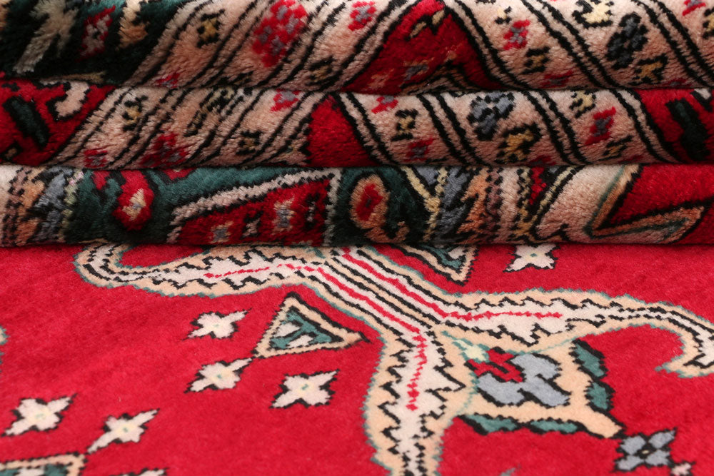 Firebrick Caucasian 6' 2 x 9' 8 - No. 47648 - ALRUG Rug Store