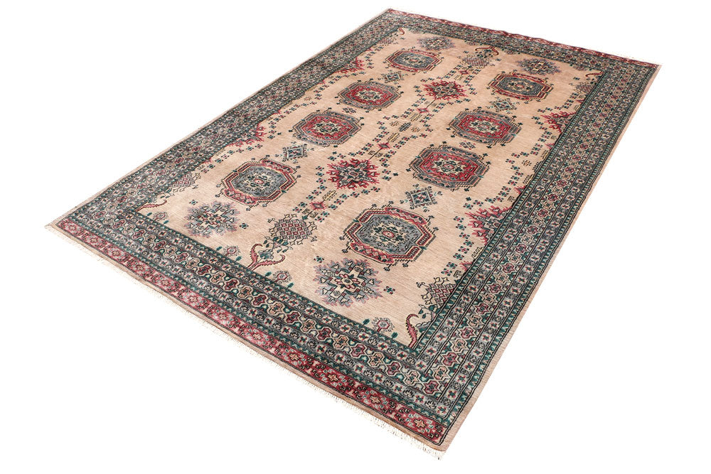 Tan Caucasian 6' 2 x 9' 2 - No. 47651 - ALRUG Rug Store