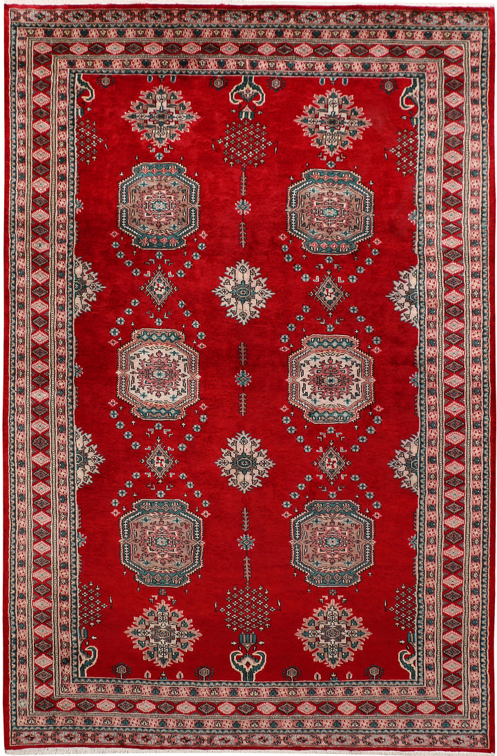Firebrick Caucasian 6' x 9' 3 - No. 47653 - ALRUG Rug Store