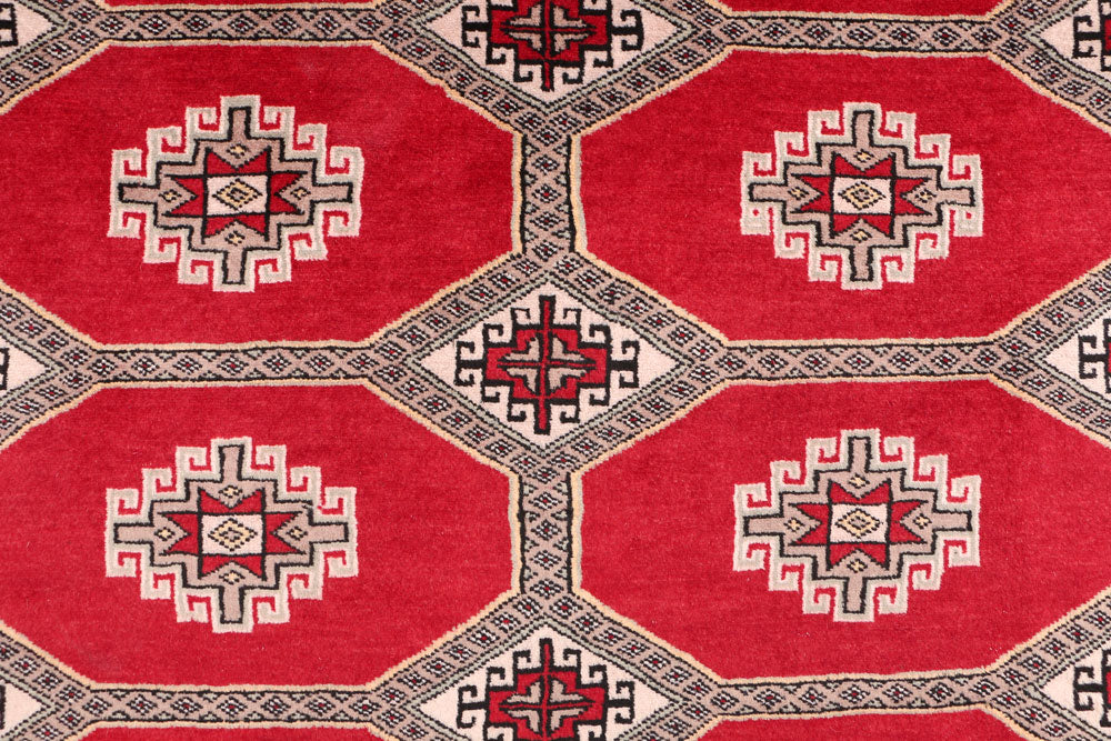 Firebrick Jaldar 6' 4 x 10' 3 - No. 47656 - ALRUG Rug Store