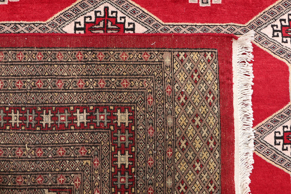 Firebrick Jaldar 6' 4 x 10' 3 - No. 47656 - ALRUG Rug Store