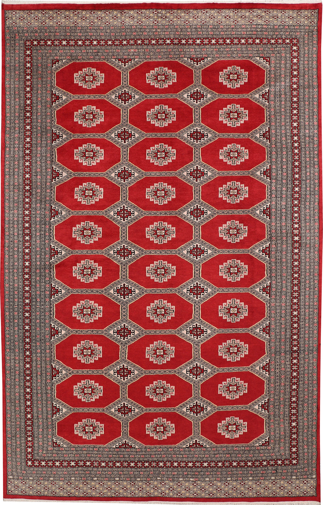 Firebrick Jaldar 6' 4 x 10' 3 - No. 47656 - ALRUG Rug Store