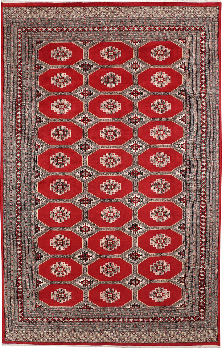 Firebrick Jaldar 6' 4 x 10' 3 - No. 47656 - ALRUG Rug Store
