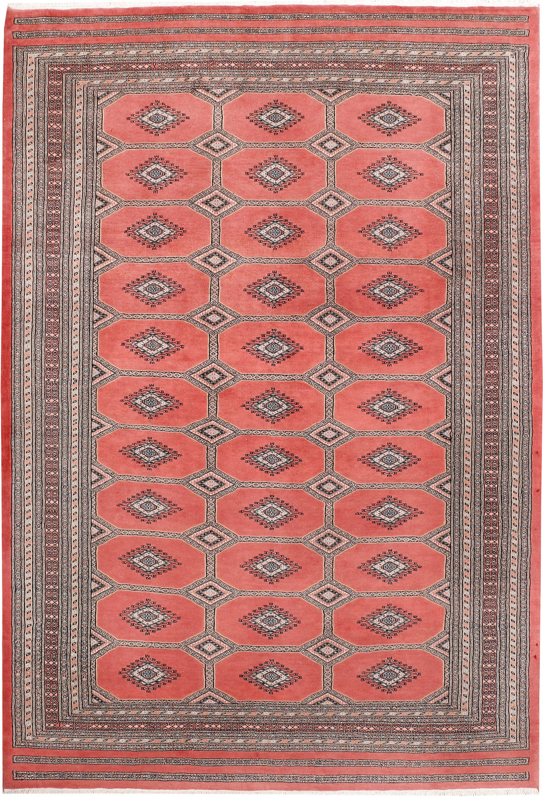 Dark Salmon Jaldar 6' 8 x 10' - No. 47657 - ALRUG Rug Store