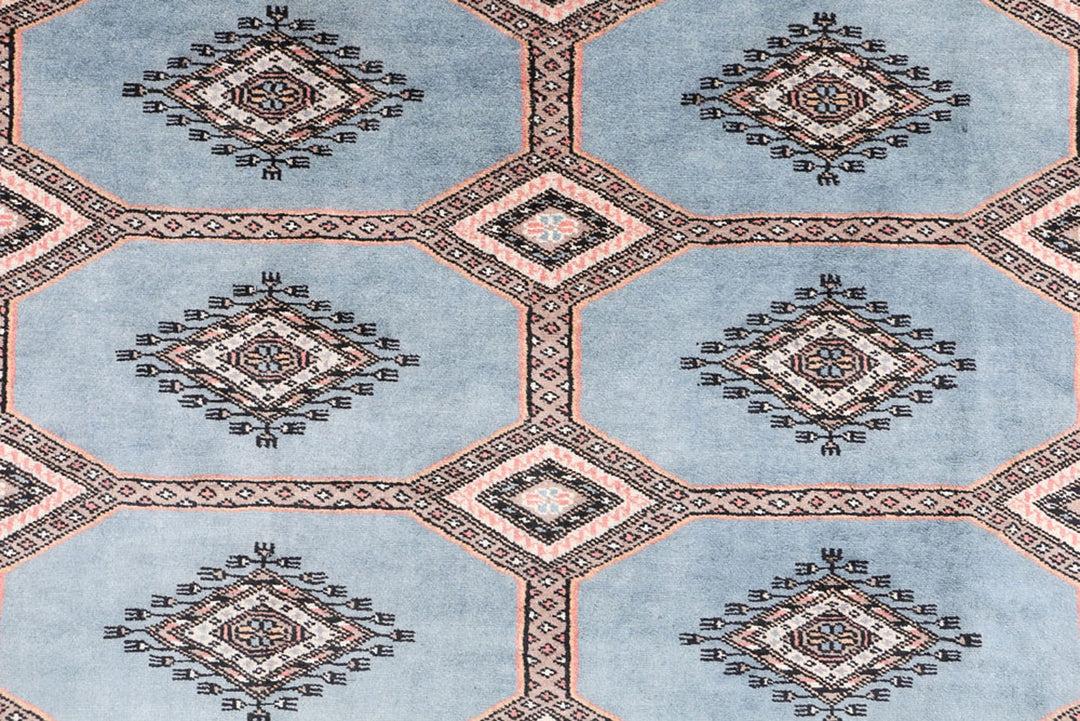 Light Slate Grey Jaldar 6'  7" x 10'  5" - No. QA28823