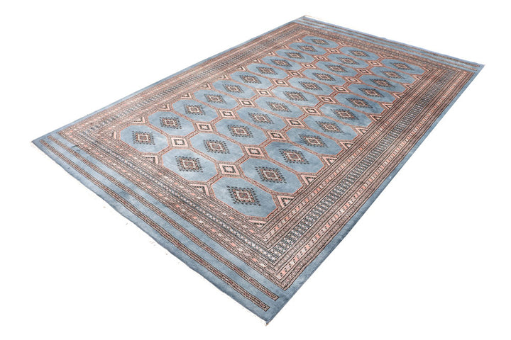Light Slate Grey Jaldar 6' 7 x 10' 5 - No. 47659 - ALRUG Rug Store
