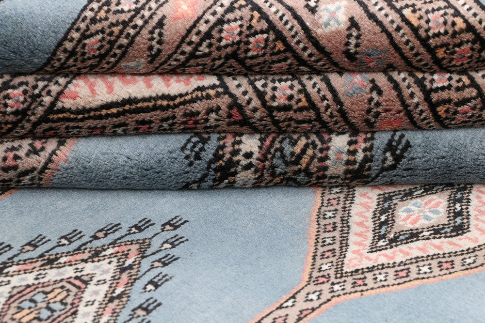 Light Slate Grey Jaldar 6' 7 x 10' 5 - No. 47659 - ALRUG Rug Store