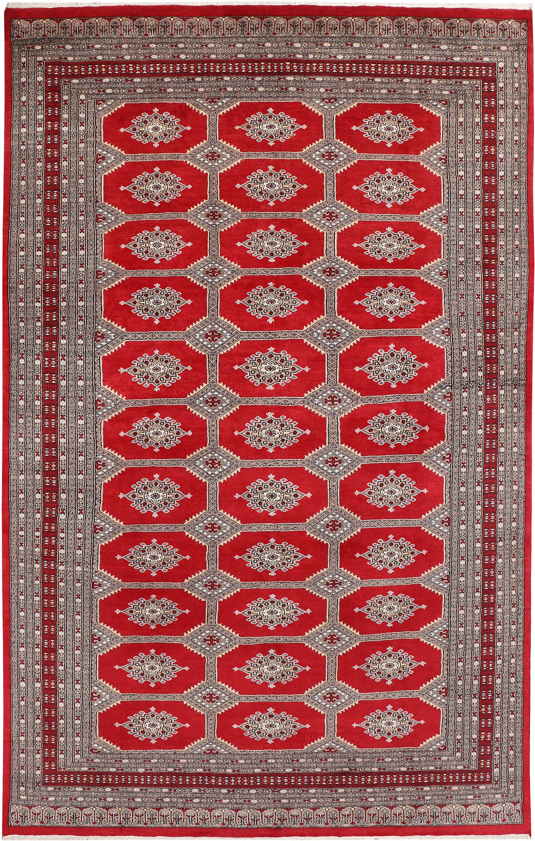Firebrick Jaldar 6' 6 x 10' 6 - No. 47660 - ALRUG Rug Store