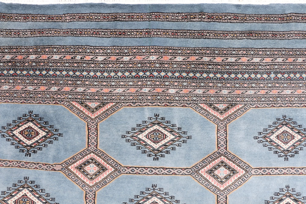 Light Slate Grey Jaldar 6' 7 x 9' 11 - No. 47663 - ALRUG Rug Store