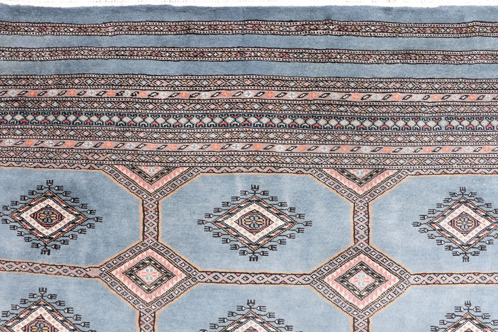 Light Slate Grey Jaldar 6' 7 x 9' 11 - No. 47663 - ALRUG Rug Store