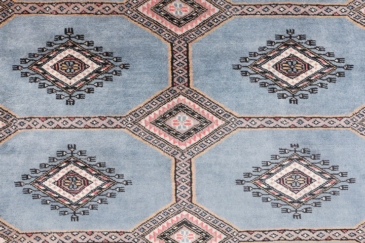 Light Slate Grey Jaldar 6' 7 x 9' 11 - No. 47663 - ALRUG Rug Store