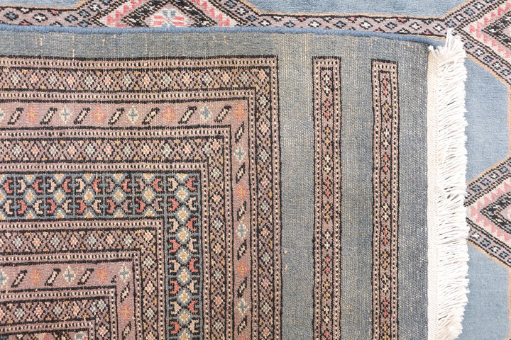 Light Slate Grey Jaldar 6' 7 x 9' 11 - No. 47663 - ALRUG Rug Store