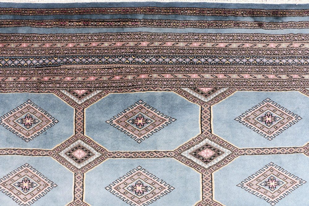 Light Slate Grey Jaldar 6' 8 x 10' 4 - No. 47665 - ALRUG Rug Store