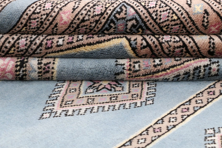 Light Slate Grey Jaldar 6' 8 x 10' 4 - No. 47665 - ALRUG Rug Store