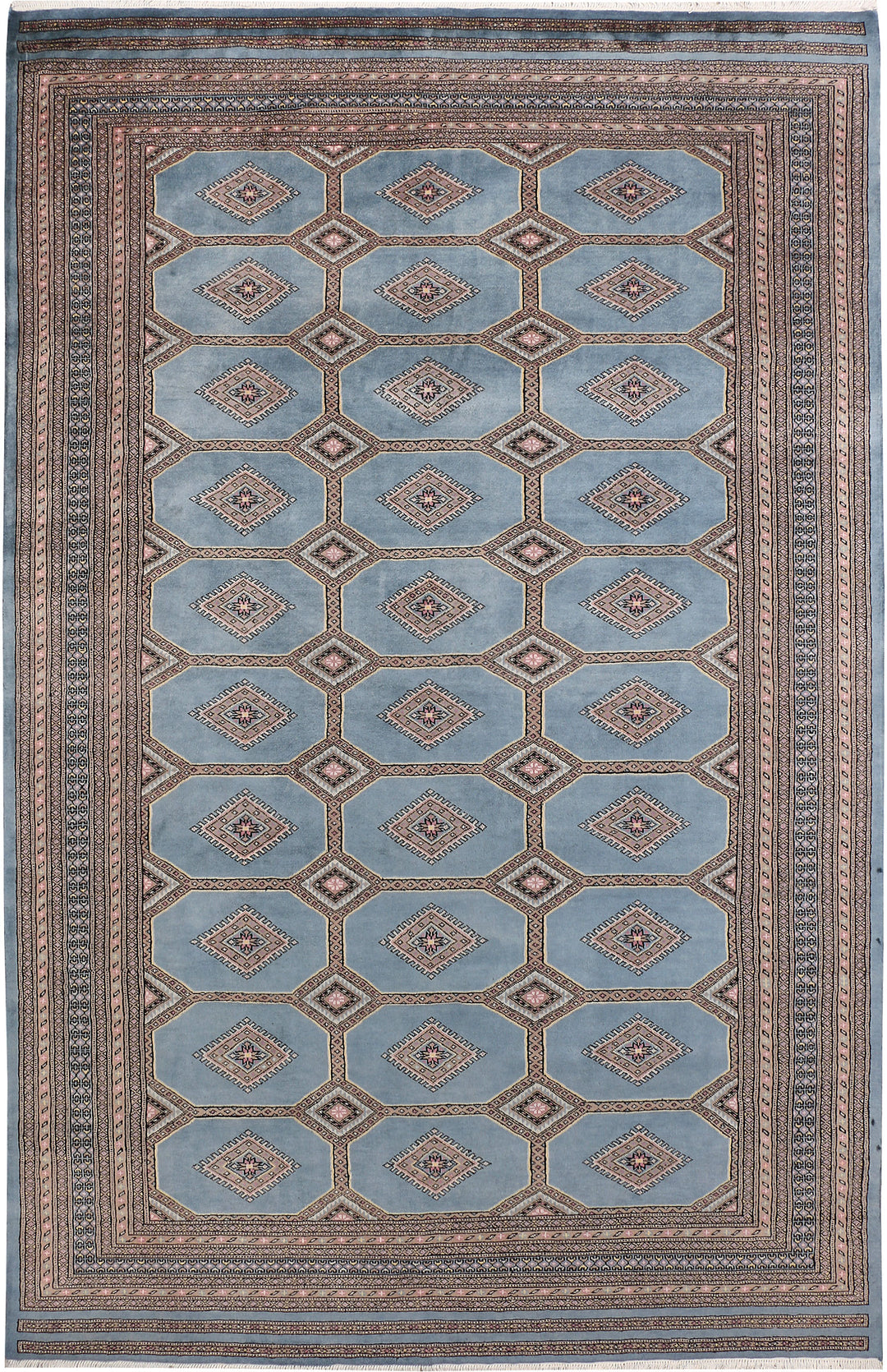 Light Slate Grey Jaldar 6' 8 x 10' 4 - No. 47665 - ALRUG Rug Store