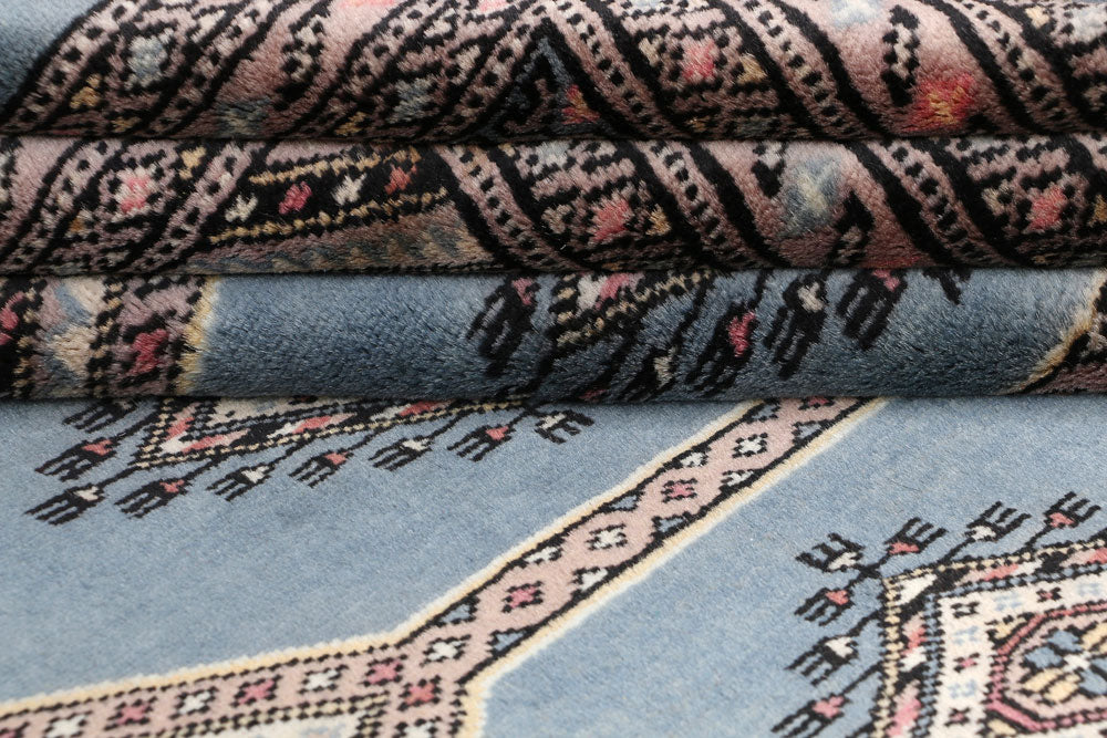 Light Slate Grey Jaldar 6' 7 x 10' 1 - No. 47667 - ALRUG Rug Store