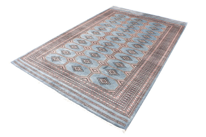 Light Slate Grey Jaldar 6' 7 x 10' - No. 47669 - ALRUG Rug Store