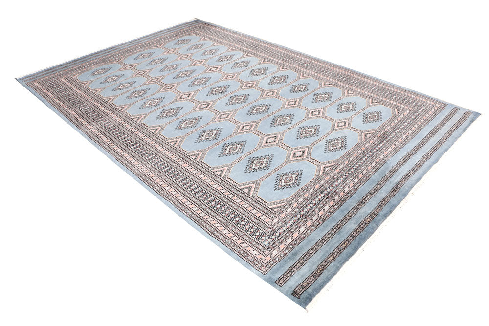 Light Slate Grey Jaldar 6' 7 x 10' - No. 47669 - ALRUG Rug Store