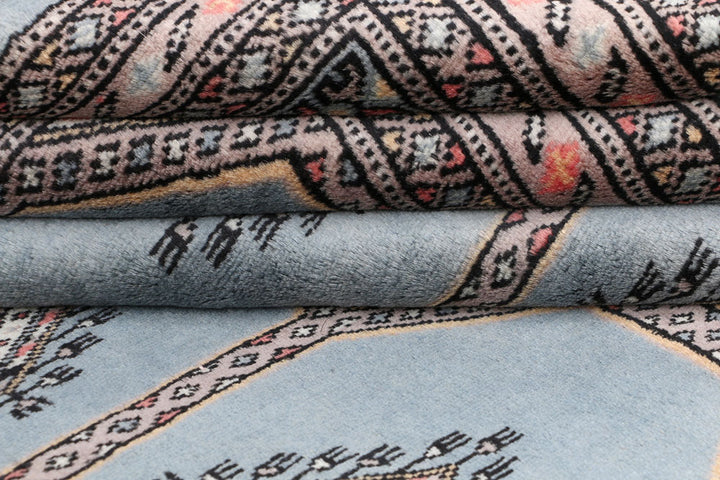 Light Slate Grey Jaldar 6' 7 x 10' - No. 47669 - ALRUG Rug Store